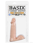 Basix Rubber Works 6" Dong - Affordable, Safe, Pleasurable