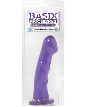 Basix Rubber Works 6.5" Dong: Premium American Crafted Pleasure - Featured Product Image