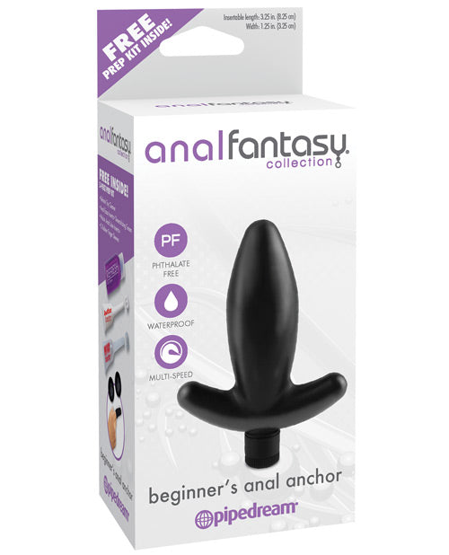 Anal Fantasy Beginners Anal Anchor: Smooth Insertion & Customisable Vibrations - featured product image.