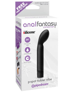 Anal Fantasy Collection P Spot Tickler Vibe - Negro