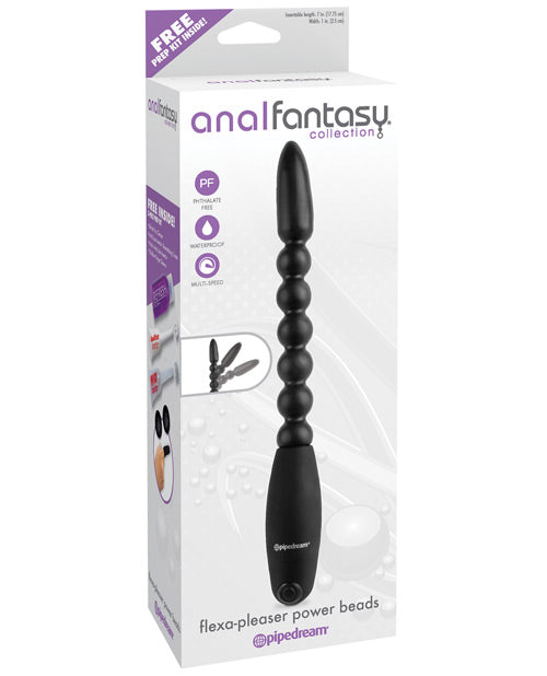 Flexa Pleaser Power Beads: máximo placer anal 🖤 Product Image.
