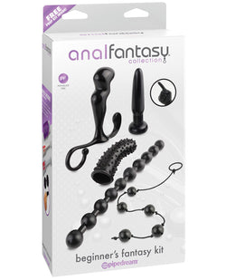 Anal Fantasy Collection Kit de fantasía para principiantes: delicias sensuales desatadas