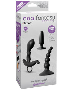 Anal Fantasy Collection Paquete de fiesta anal: kit de placer anal definitivo