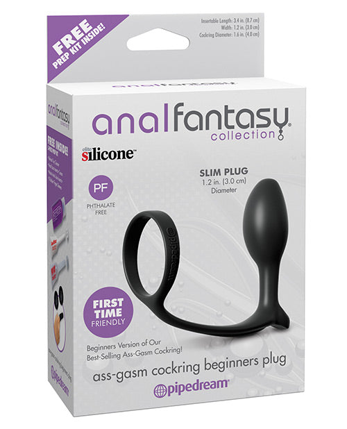 Anal Fantasy Ass-Gasm Cockring Beginners Plug: Ultimate Pleasure Awaits - featured product image.