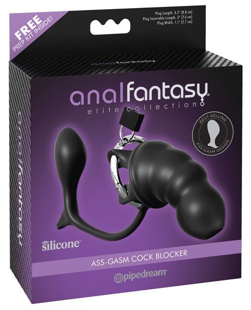 Ass-Gasm Cock Blocker: The Ultimate Chastity Experience Product Image.