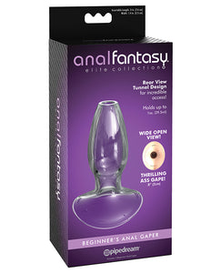Anal Fantasy Ellite Anal Glass Gaper in Clear