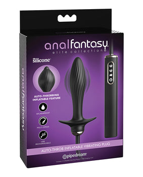 Anal Fantasy Elite Auto-Throb Inflatable Vibrating Plug - Featured Product Image