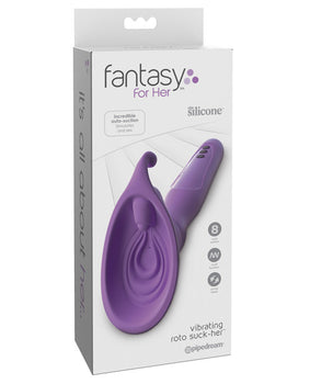 Fantasy For Her Vibrating Roto Suck-Her: Combo de placer definitivo - Featured Product Image