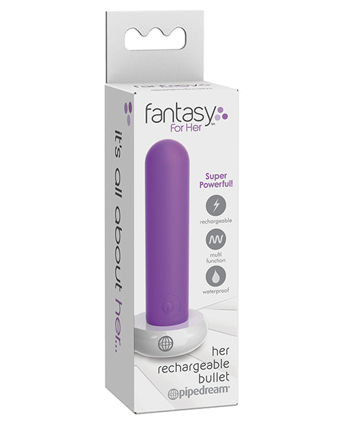 Fantasy for Her Rechargeable Bullet - Purple: Ultimate Pleasure Experience Product Image.