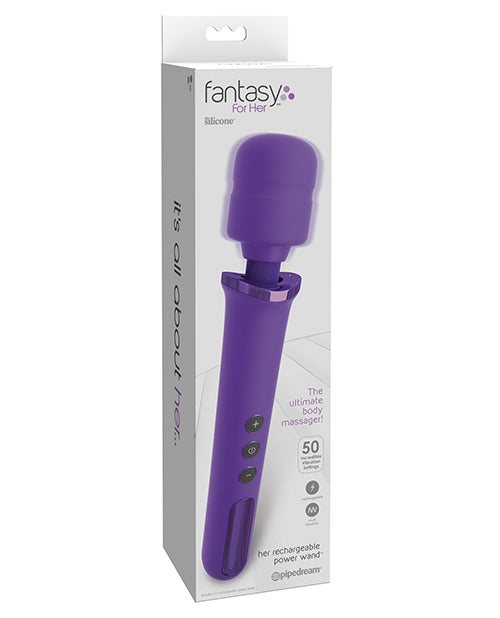 Fantasy for Her Rechargeable Power Wand: Ultimate Pleasure Wand 🌟 - featured product image.