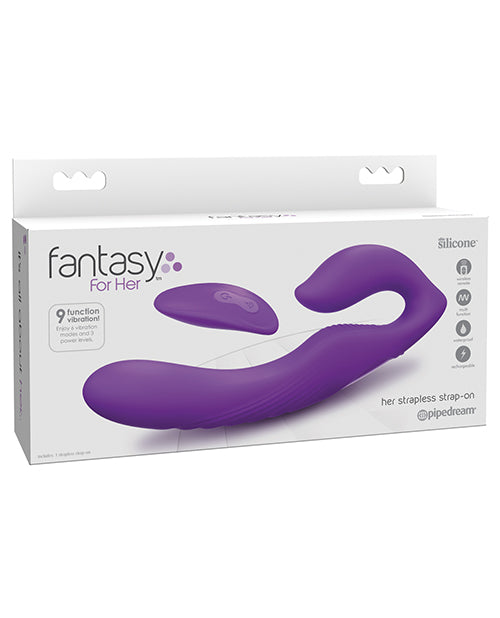 Fantasy for Her Ultimate Strapless Strap-On - Purple: The Ultimate Pleasure Experience - featured product image.