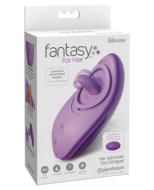 Fantasy for Her Silicone Fun Tongue: Ultimate Oral Pleasure 🌟 Product Image.