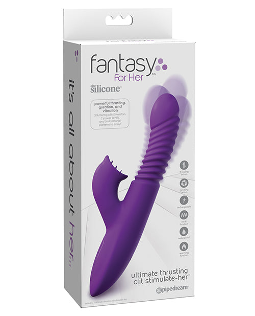 Fantasy for Her Ultimate Pleasure Experience Clit Stimulate-Her - Púrpura - featured product image.