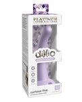 Dillio Platinum 5" Curious Five Silicone Dildo - Purple: A Touch of Elegance and Desire