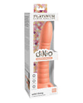 Dillio Platinum 7" Wild Thing Silicone Dildo in Peach