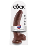 Heartfelt Passion: King Cock 9" Realistic Dildo with Suction Cup