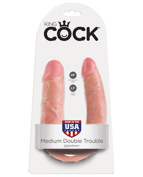 King Cock Elite Silicone Double Density Dildo - Featured Product Image