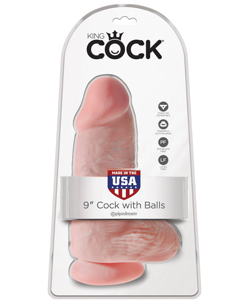 Shop for the King Cock 9" Chubby Realistic Dildo at My Ruby Lips