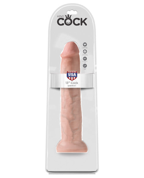 King Cock 13 吋逼真假陽具 - 難忘的愉悅之旅 Product Image.