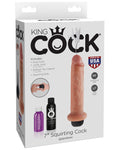 King Cock 7 吋噴出假陽具：擁抱狂喜