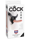 King Cock 7" Realistic Strap-On Harness