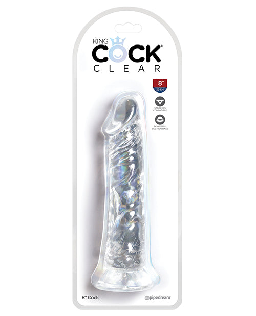 King Cock Clear Cock: Realistic, Clear, and Hands-Free Pleasure - featured product image.