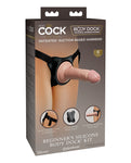 King Cock Elite Silicone Dildo Kit - The Ultimate Strap-On Pleasure Experience