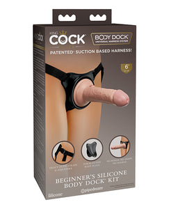 King Cock Elite Silicone Dildo Kit - The Ultimate Strap-On Pleasure Experience