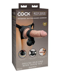 King Cock Elite Deluxe Silicone Strap-On Kit with Dual-Density Dildo