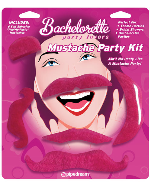 Kit de fiesta de bigote Pipedream - featured product image.