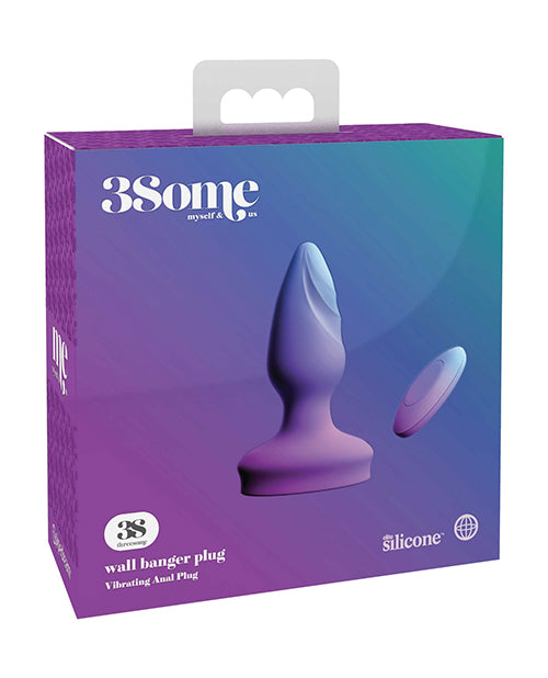 Threesome Wall Banger Plug: Purple Pleasure Powerhouse - featured product image.