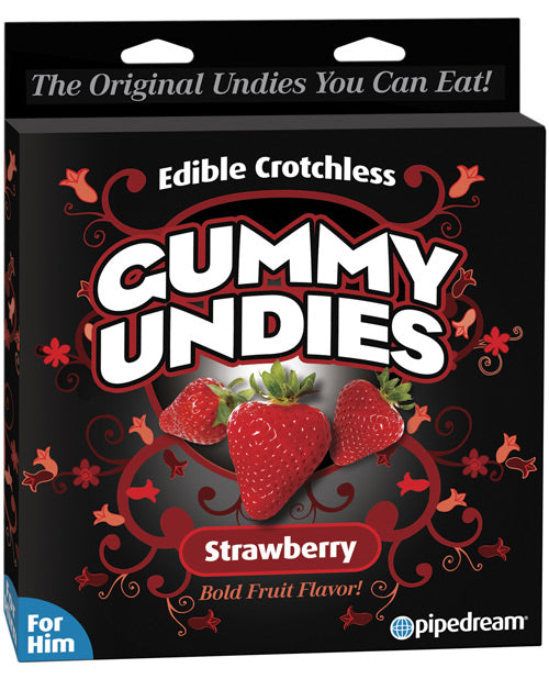 Edible Male Gummy Undies: Sweet Temptation for Two Product Image.