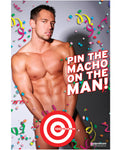 Pin the Macho On the Man Game: Hilarious Party Fun!