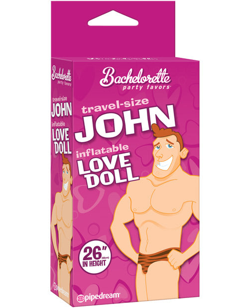 Travel Size John Blow Up Doll: The Ultimate Party Companion Product Image.