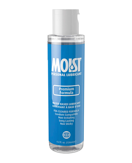 Moist Premium Water-Based Lubricant - 4.4oz - featured product image.