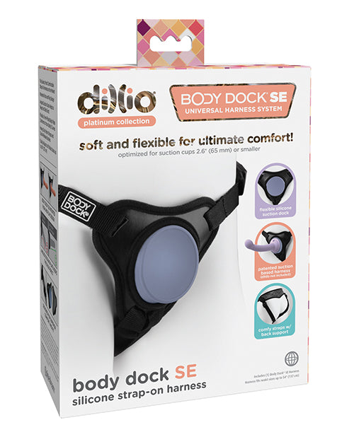 Dillio Platinum Body Dock SE Strap-On Harness: Embrace Pleasure Together - featured product image.