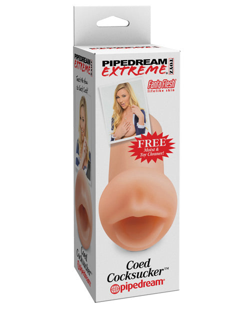 Stroking 101 Coed Cocksucker Masturbator: Ultimate Deep Throat Pleasure Product Image.