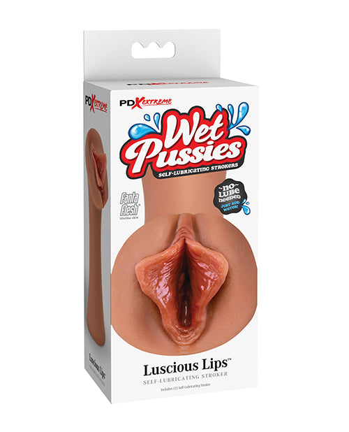 Pdx Extreme Wet Pussies Labios deliciosos: máximo realismo y textura húmeda Product Image.