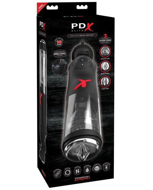 PDX Elite Mega-Bator: Ultimate Hands-Free Pleasure Product Image.
