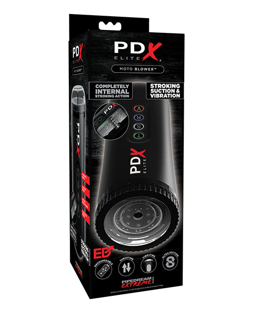 Soplador de moto PDX Elite: potencia de placer supremo Product Image.