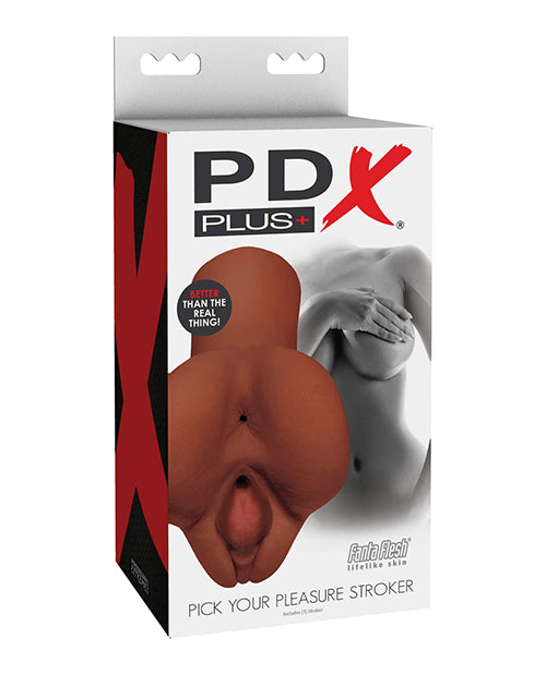 Pdx Plus Elige tu acariciador de placer: personalizable, realista, fácil de limpiar - featured product image.