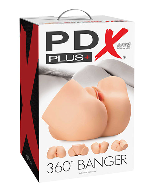 Pdx Plus 360 Banger：棕色 - 風格與保護手機殼 Product Image.