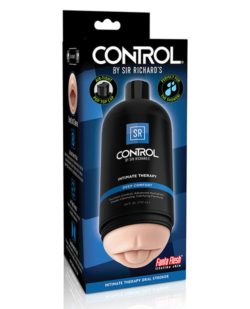 Stroker oral de terapia íntima Control de Sir Richard - featured product image.