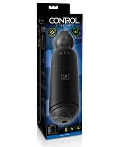 CONTROL Power-Bator: Hands-Free Thrusting & Talking - Black Masturbator