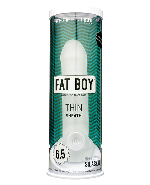 Perfect Fit Fat Boy Thin - Clear Cock Sheath Product Image.