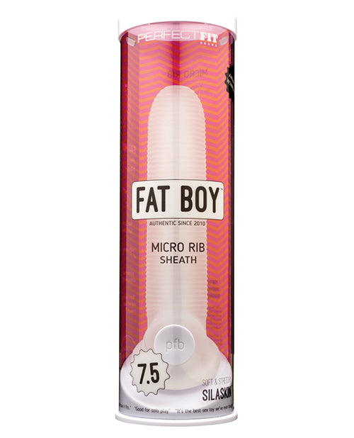 Funda Fat Boy Micro Ribbed: placer intenso y ajuste perfecto Product Image.