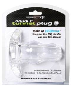 Clear Double Tunnel Plug: A Journey to Unexplored Desires