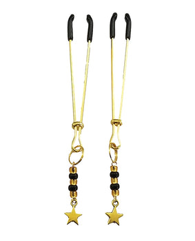 Bijoux de Nip Gold Star Pinza para Pezones 🌟 - Pinzas para Pezones Ajustables de Lujo - Featured Product Image