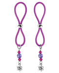 Bijoux de Nip 紫花乳頭光環：迷人、獨特、舒適