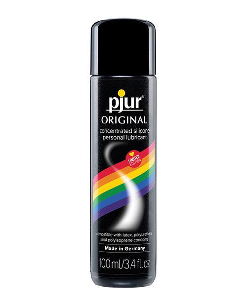 Pjur Original Rainbow Edition - Lubricante y gel de masaje de silicona de larga duración Product Image.